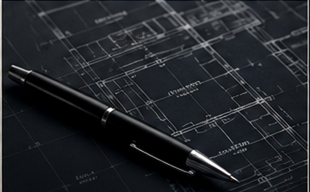 Architectural plans and construction documents used for project review
